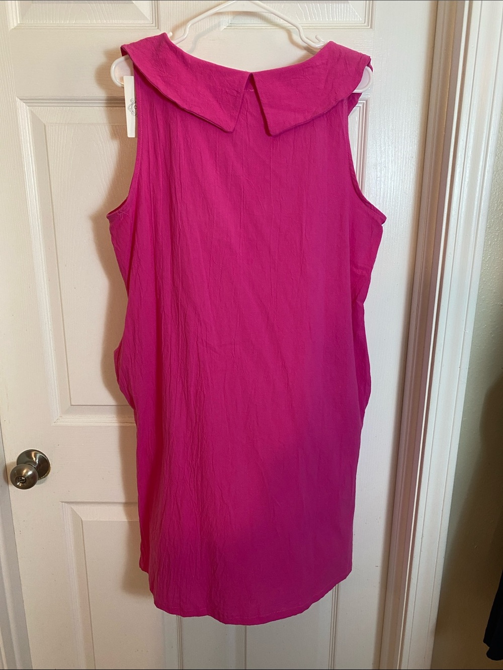 Camisa Bright Pink Sleeveless Dress XL